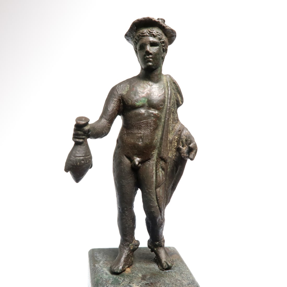 Roman Bronze Figure of Mercury, c. 1st Century A.D., ex. Christie’s London. (1 of 6)