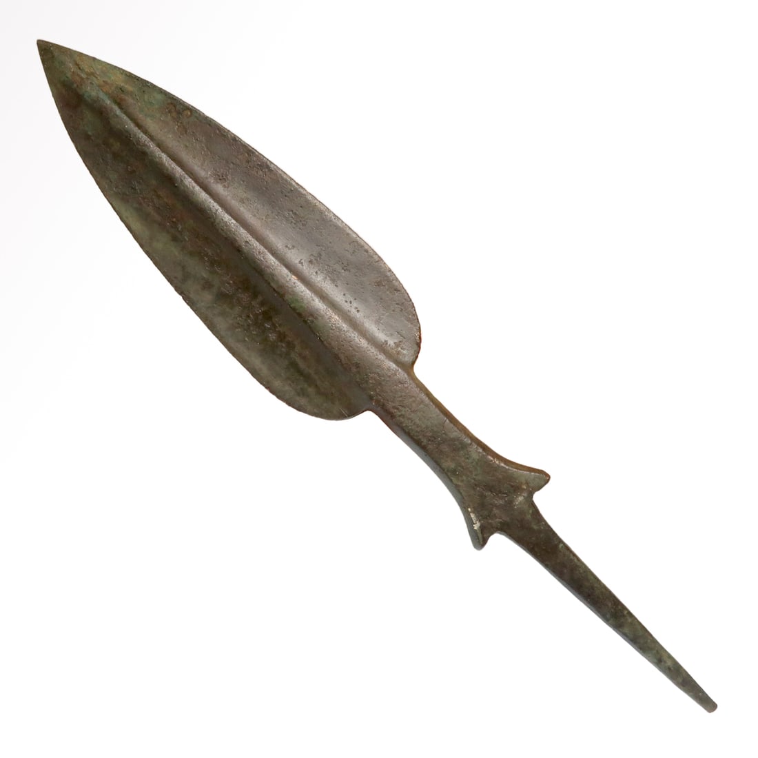 Large Near Eastern Bronze Spear Head, c. 800-500 B.C (1 of 7)