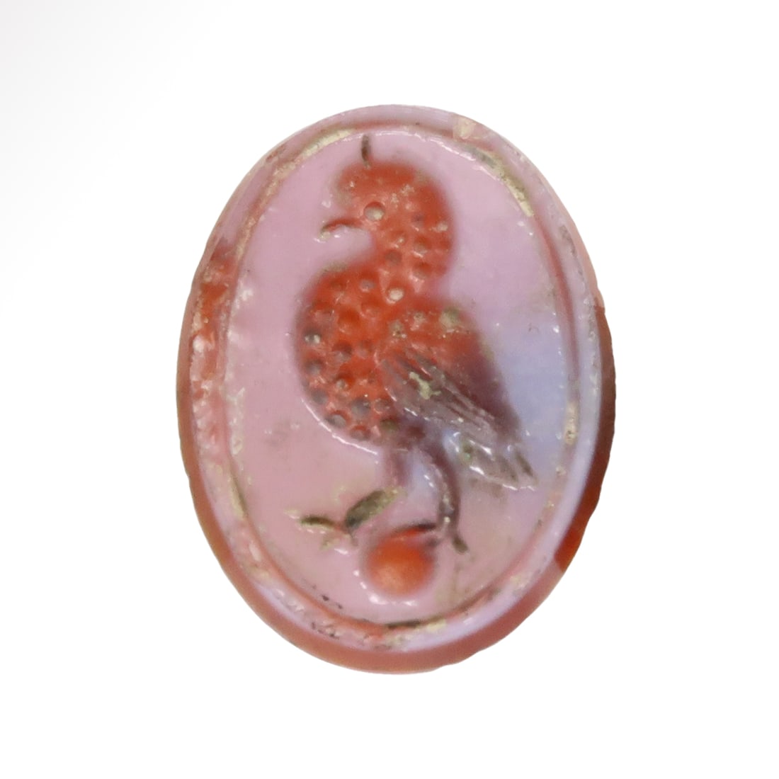 Roman Agate Intaglio with Eagle and Orb, c. 2nd Century A.D. (1 of 4)