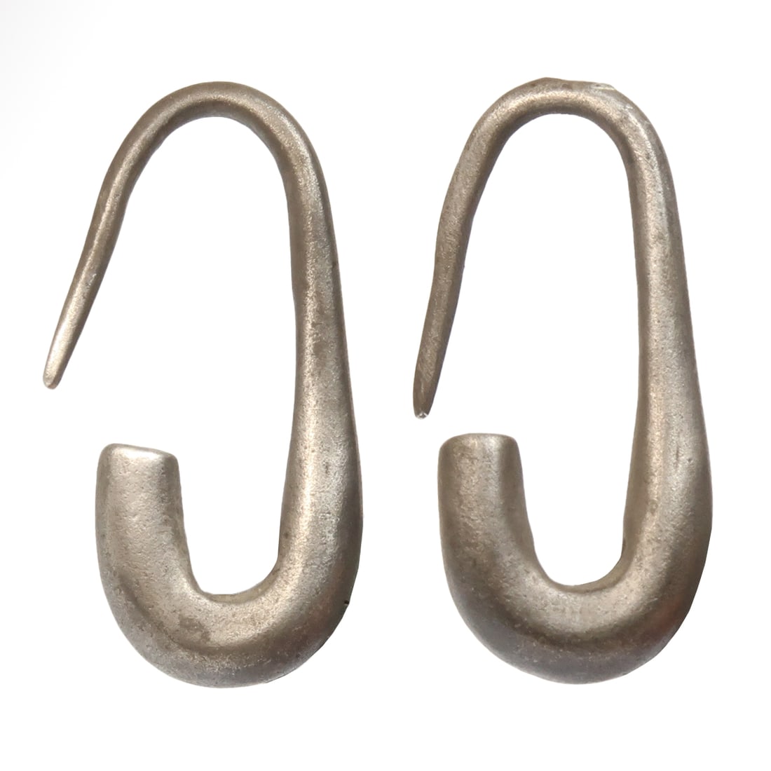 Phoenician Silver Earrings, c. 1st Millennium B.C. (1 of 6)