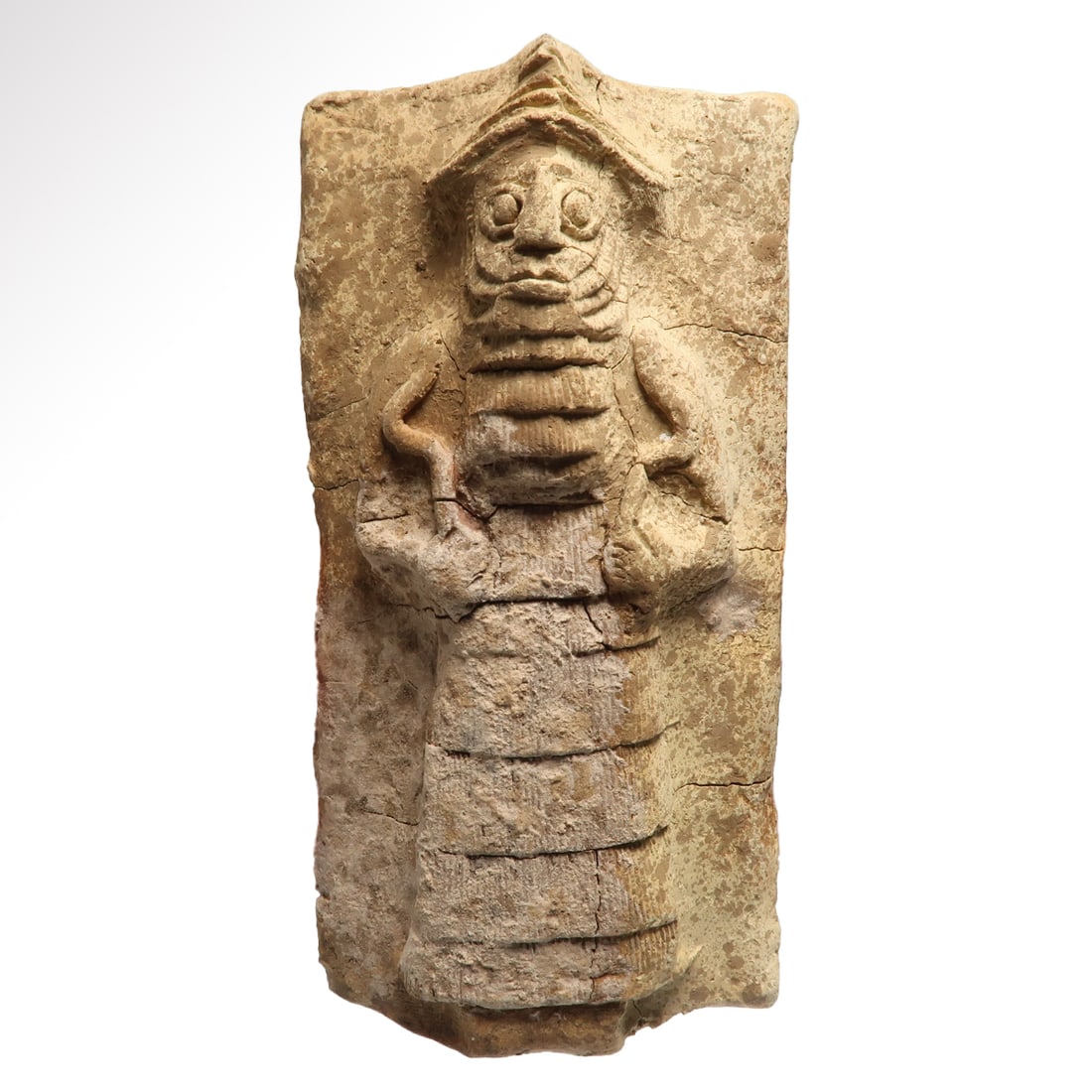 Mesopotamian Terracotta Plaque with Nergal, c. 2nd Millennium B.C. (1 of 6)