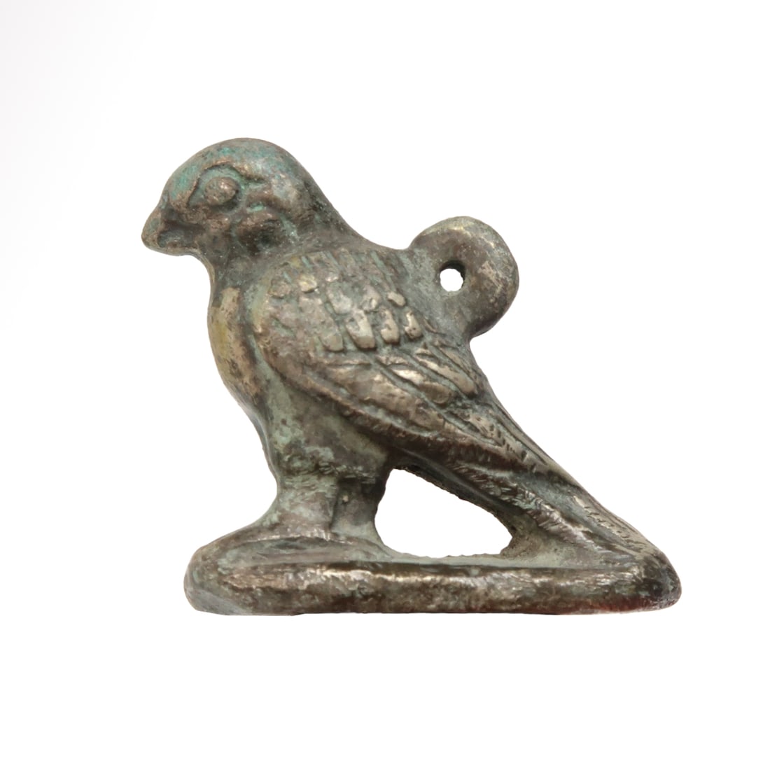 Egyptian Silver Eagle Amulet, c. 300 B.C. (1 of 4)