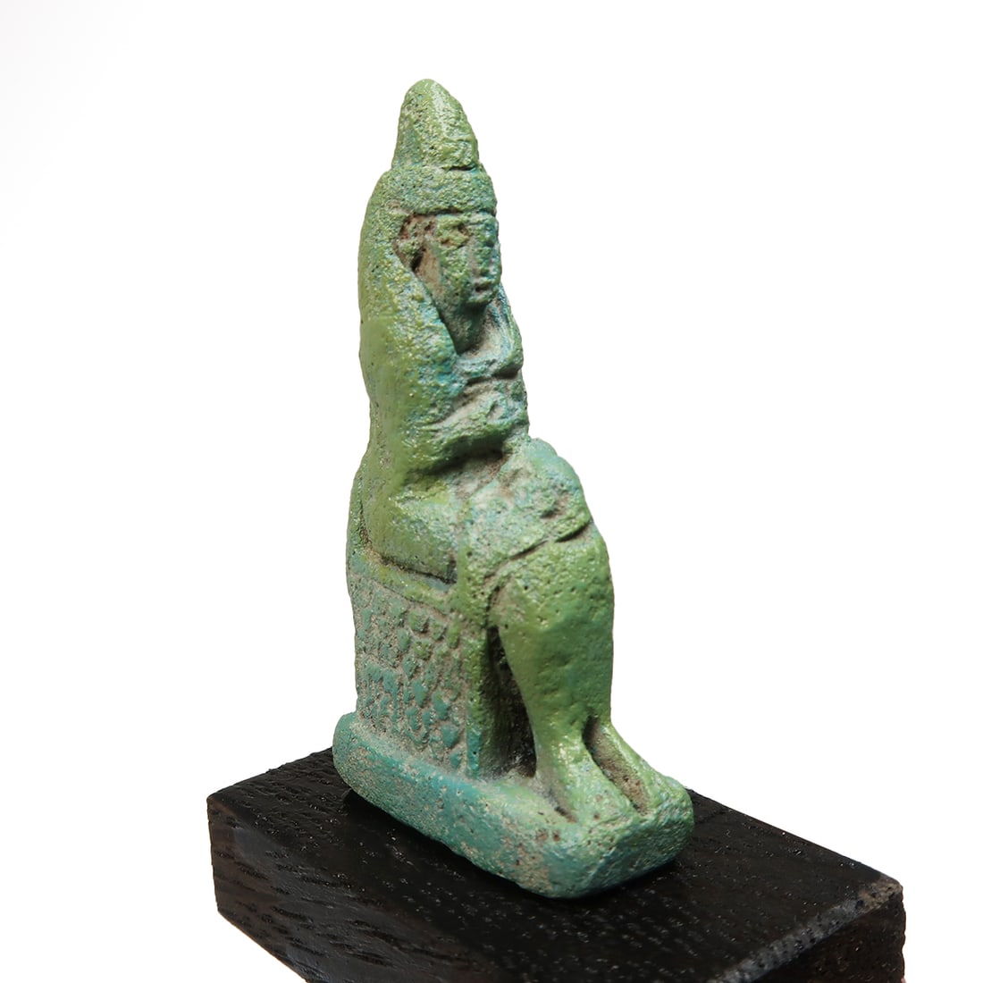 Egyptian Faience Isis Amulet, c. 600 B.C. (1 of 6)
