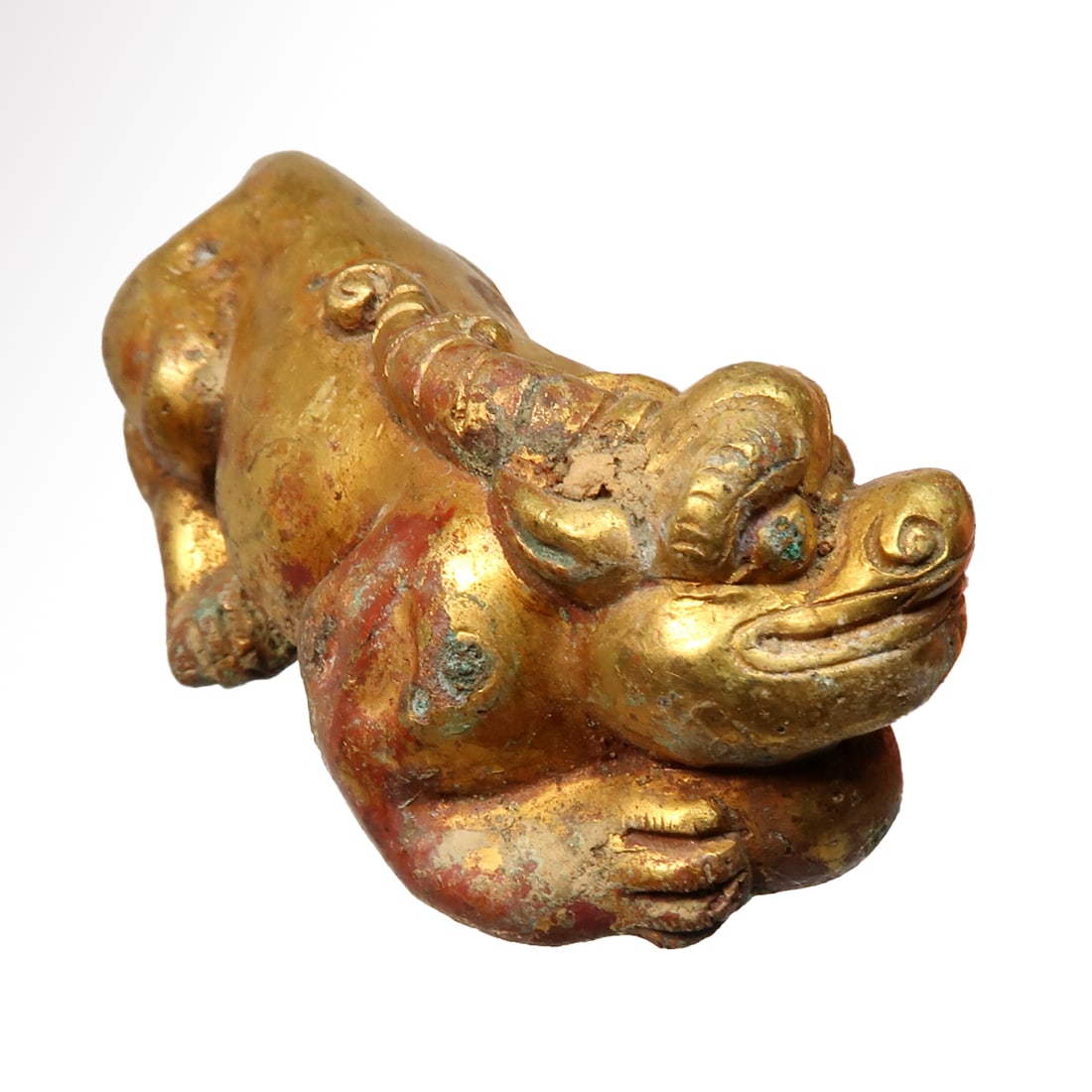 Ordos Gilt Dragon, c. 1st Millennium B.C. (1 of 7)