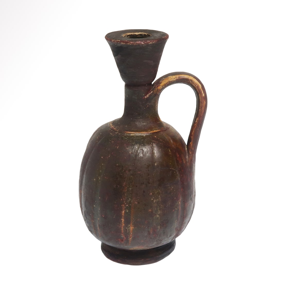 Greek Attic Terracotta Squat Lekythos, c. 4th Century B.C. (1 of 6)