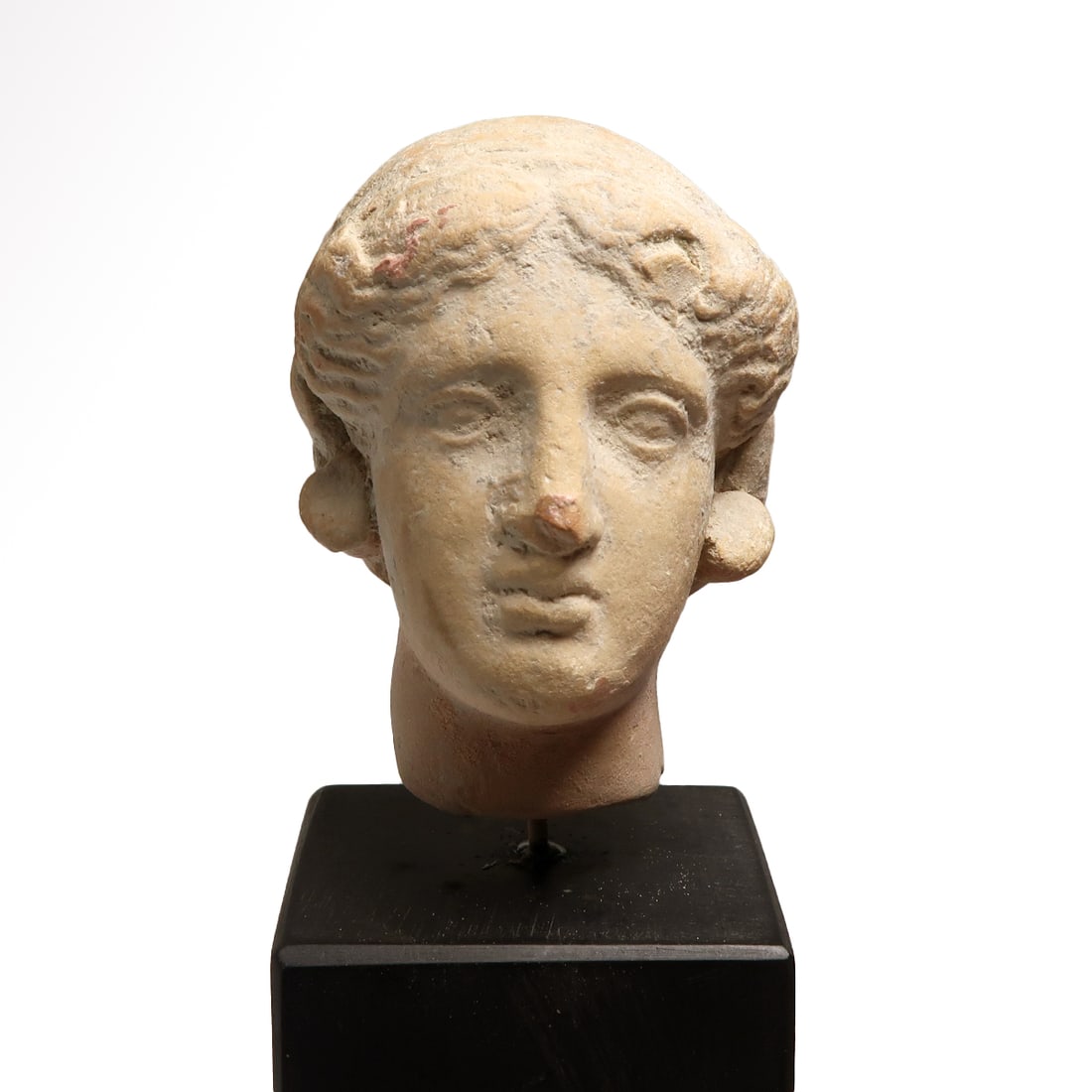 Greek Terracotta Head of a Lady, c. 3rd Century B.C. (1 of 7)