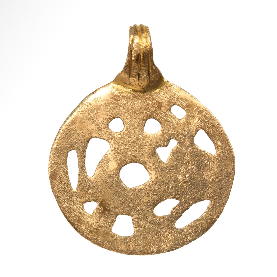Viking Gold Open Work Pendant, Norse Mythological Dragon, c. 10th Century A.D. - 2