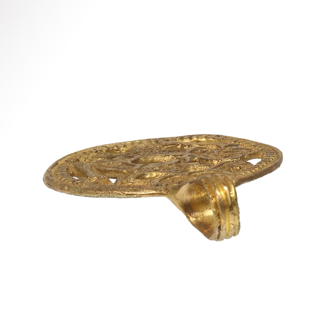 Viking Gold Open Work Pendant, Norse Mythological Dragon, c. 10th Century A.D. - 6