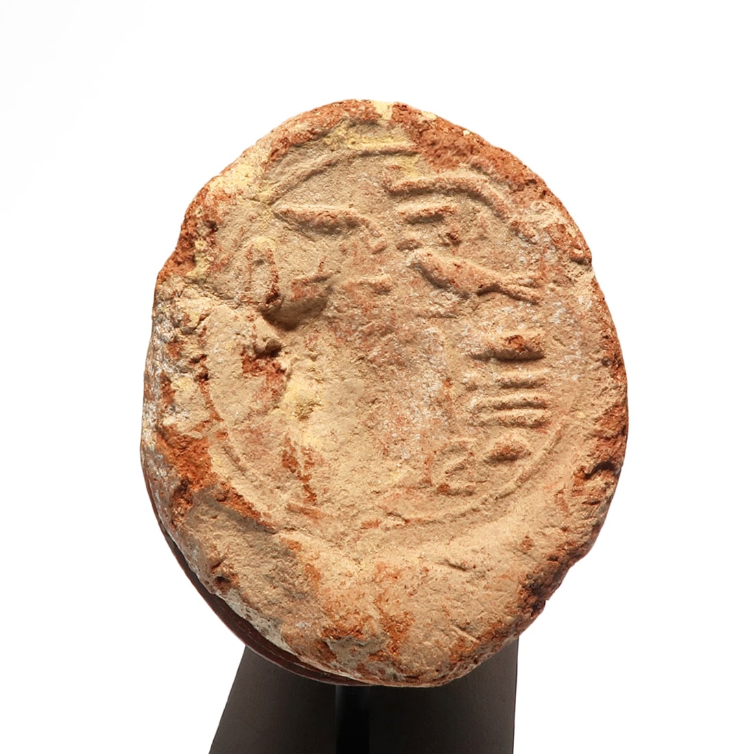 Egyptian Large Terracotta Funerary Cone, New Kingdom, 18th Dynasty, c. 1550-1295 B.C. (1 of 6)