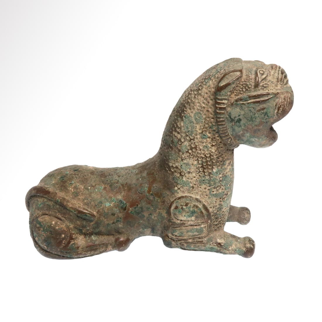 Large Seljuk Bronze Lion Fountain Spout, c. 1000 A.D. (1 of 7)