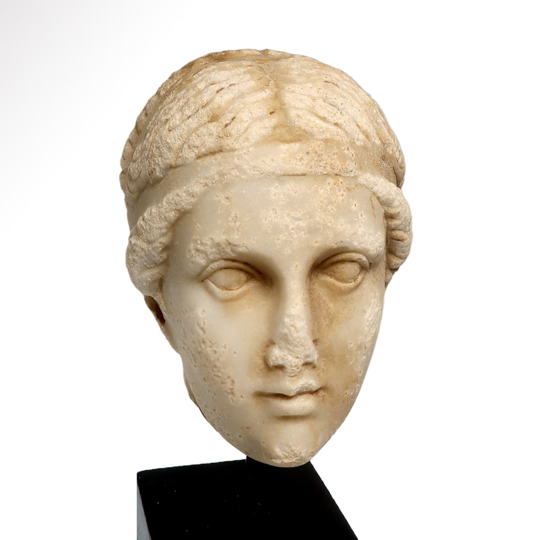Roman Marble Head of a Lady, c. 2nd-3rd Century A.D. - 2