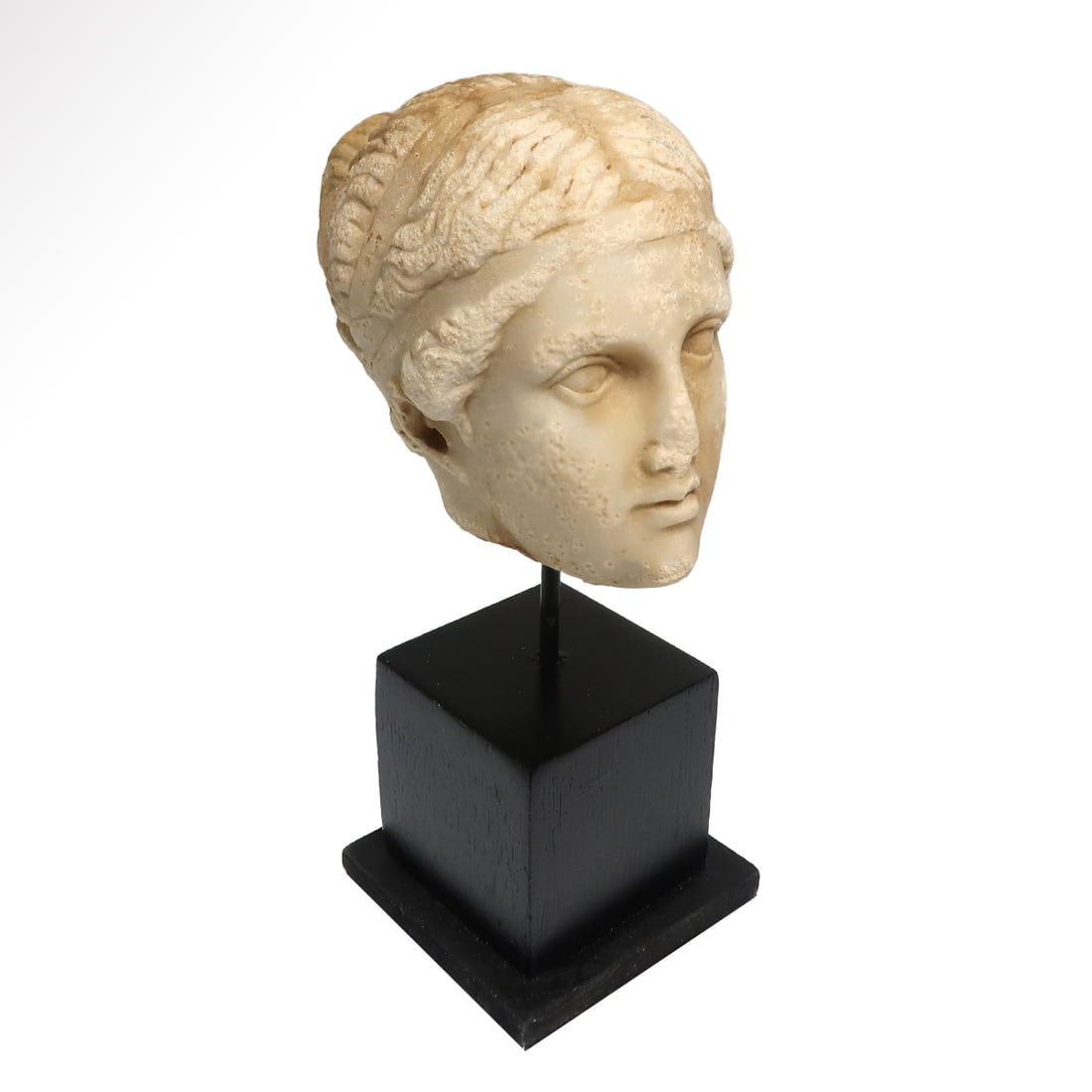 Roman Marble Head of a Lady, c. 2nd-3rd Century A.D. - 6