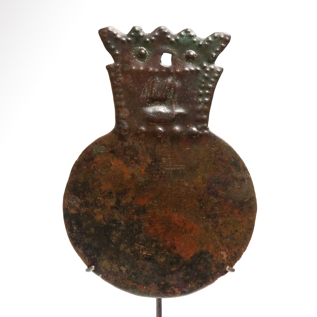 Amlash Bronze Idol Mirror Model, c. 8th-10th Century B.C. (1 of 7)