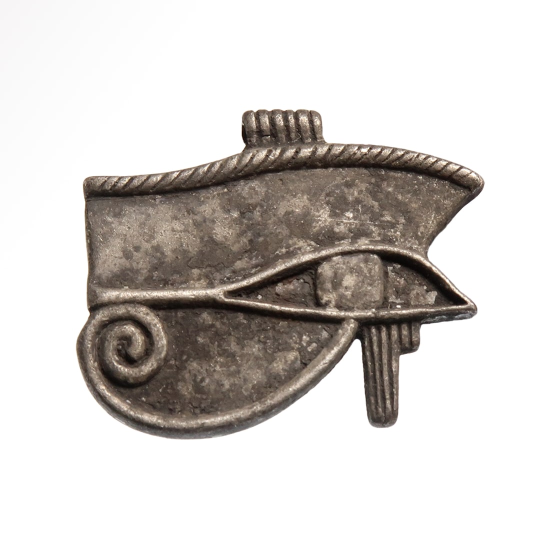 Egyptian Silver Eye of Horus, c. 300 B.C. (1 of 6)