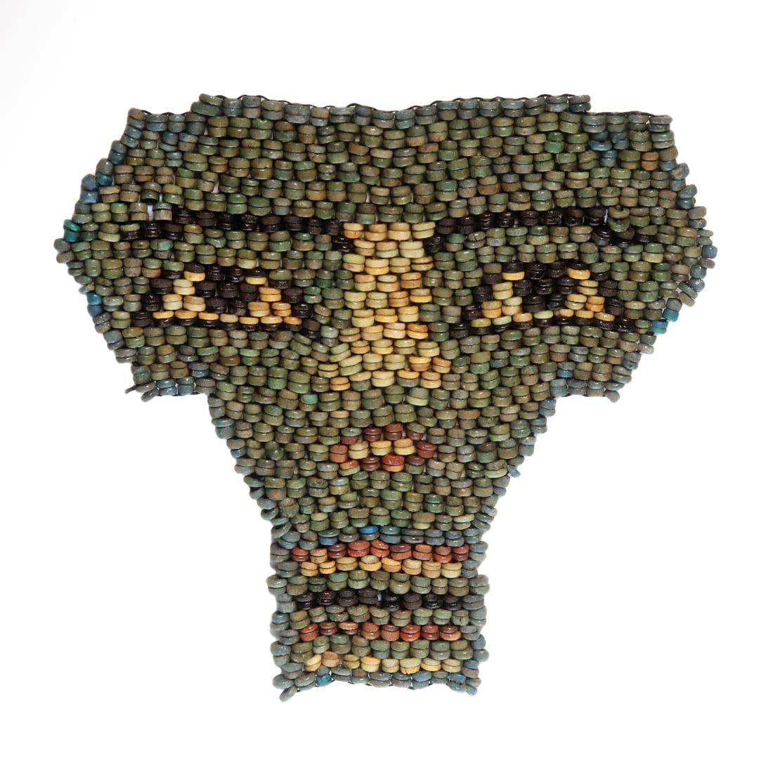 Egyptian Mummy Beads Isis Mask, c. 330 B.C. (1 of 5)