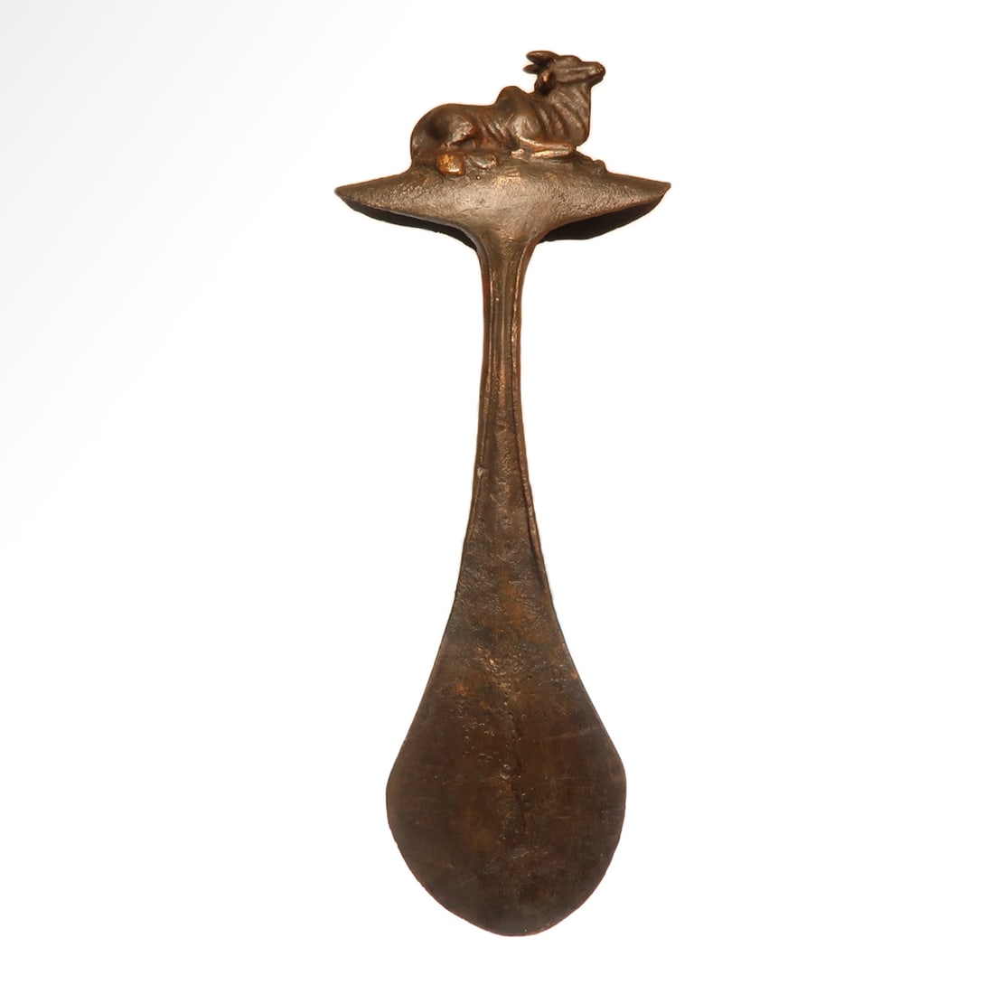 Bactrian Bronze Large Axe with Zebu Bull, c. 1500-1200 B.C. (1 of 7)