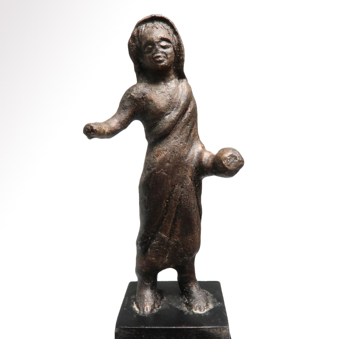 Etruscan Bronze Figure of a Man, c. 4th-3rd century B.C. (1 of 5)