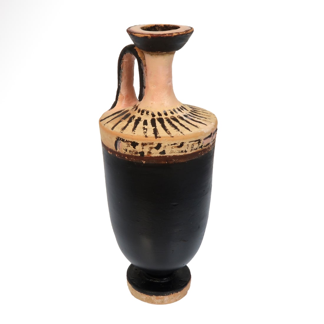 Attic Pottery Lekythos, c. 6th-5th Century B.C. (1 of 7)