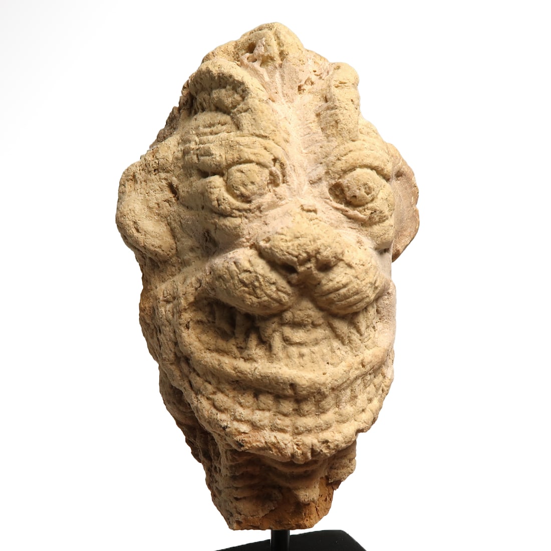 Neo-Assyrian Terracotta Head of Pazuzu, c. 6th-3rd Century B.C. (1 of 6)