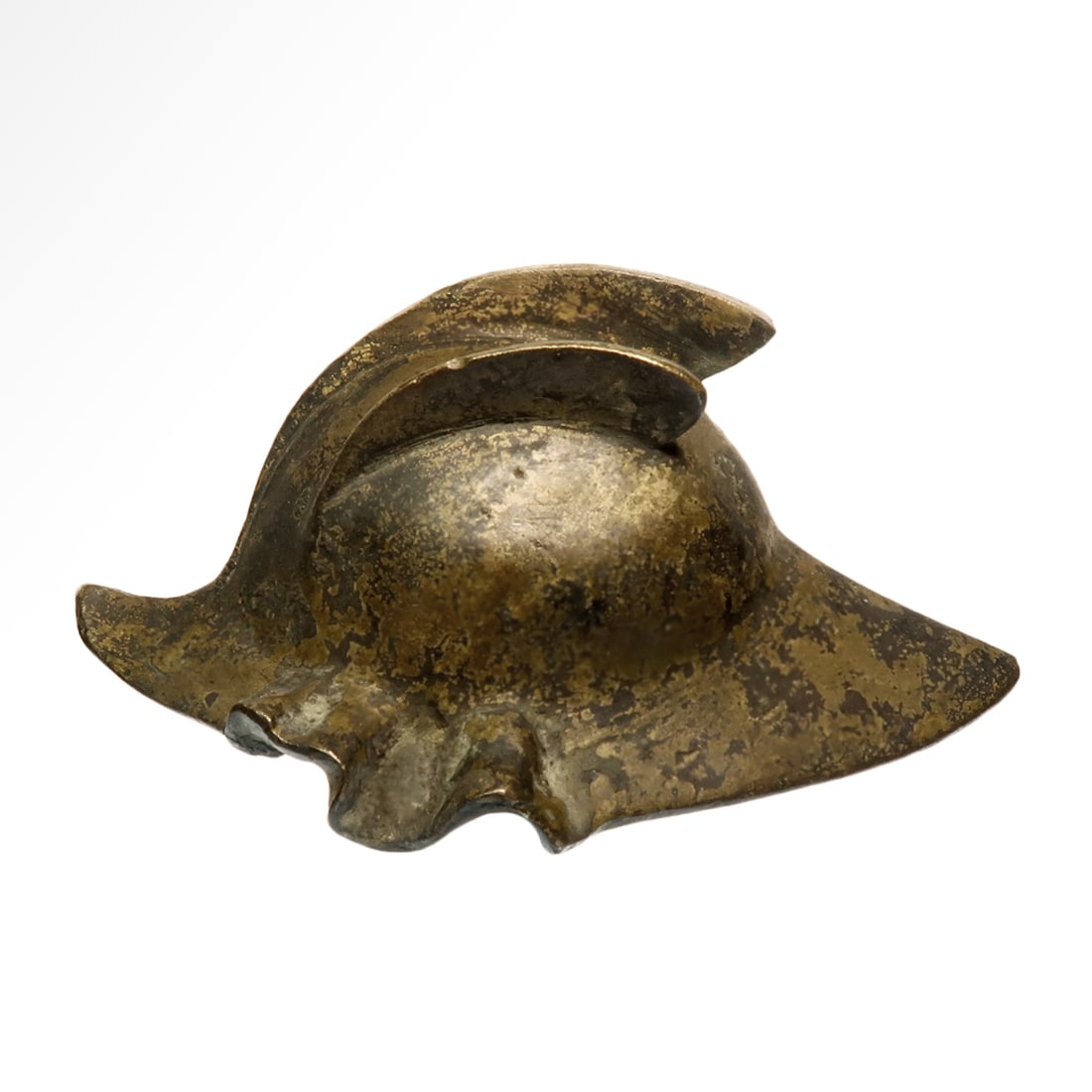 Roman Bronze Votive Dedication Helmet of Mercury, c. 3rd Century A.D. (1 of 7)
