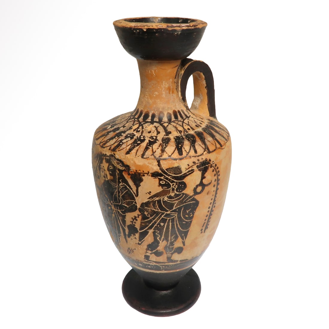 Greek Attic Black-Figure Lekythos with Mercury, Attributed to the Leafless Group,, ex. Christies, c. (1 of 7)