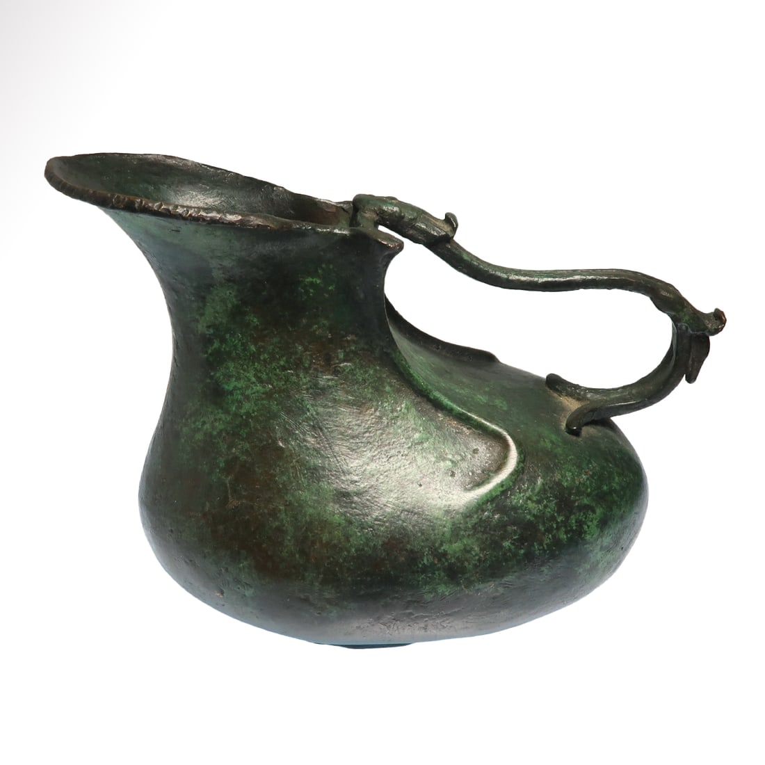 Roman Style Bronze Askos, Grand Tour, After the Antique, c. 19th Century A.D. (1 of 6)