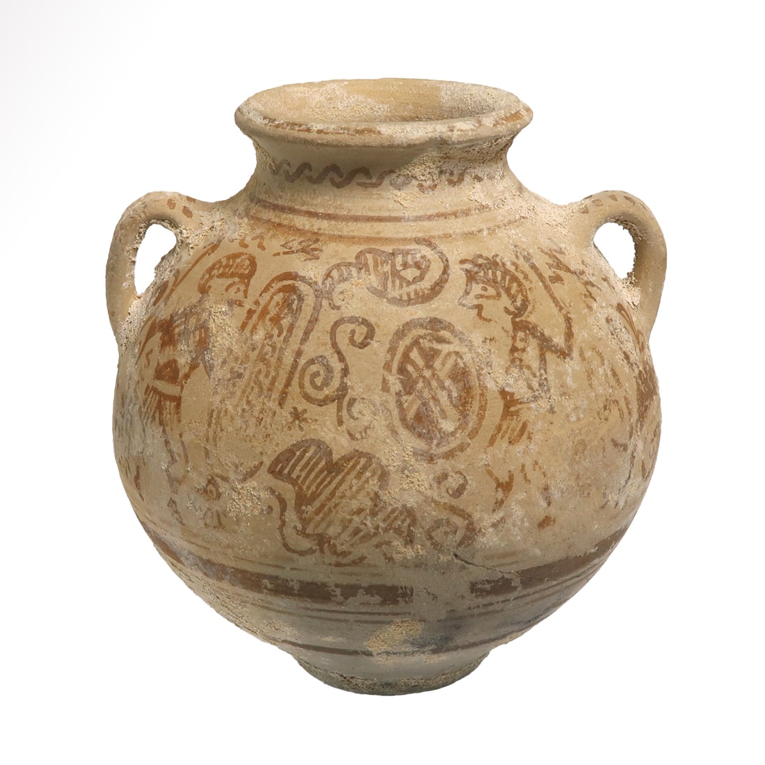 Celtic Iberic Painted Vessel, c. 2nd-1st Century B.C. (1 of 7)