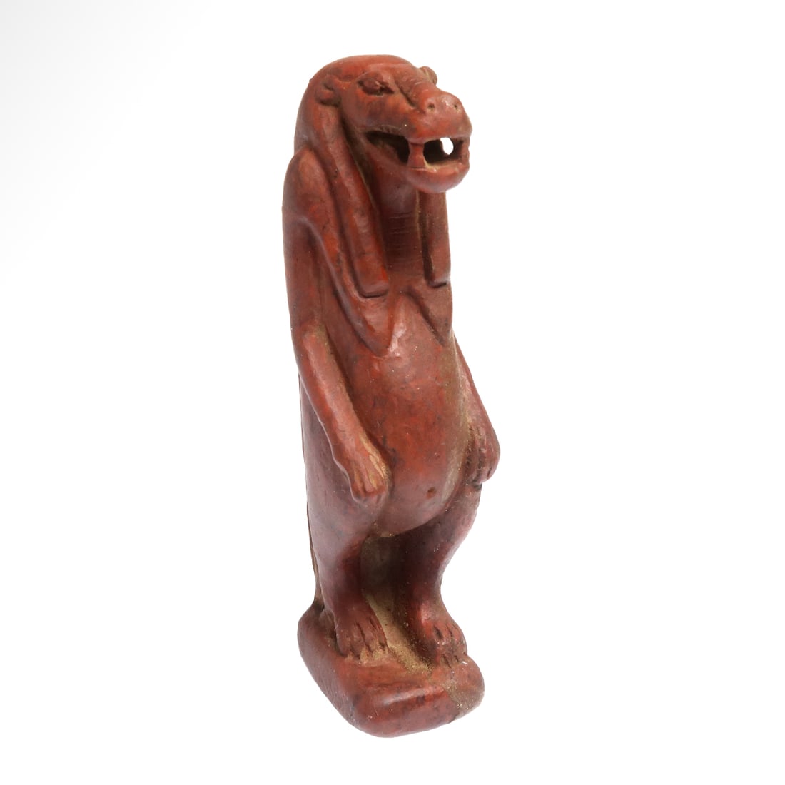 Egyptian Red Jasper Figure of the Hippopotamus Tawaret, c. 400 B.C. (1 of 7)