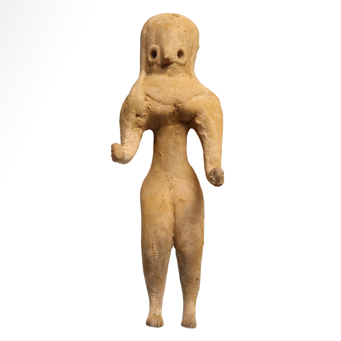 Indus Valley Terracotta Mother Goddess Idol, c. 2500 B.C. (1 of 7)