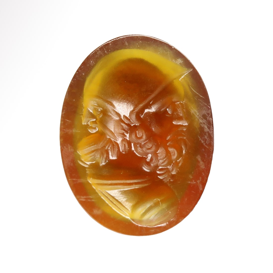 Roman Cornelian Intaglio with Rare Gryllos, c. 2nd Century A.D. (1 of 4)