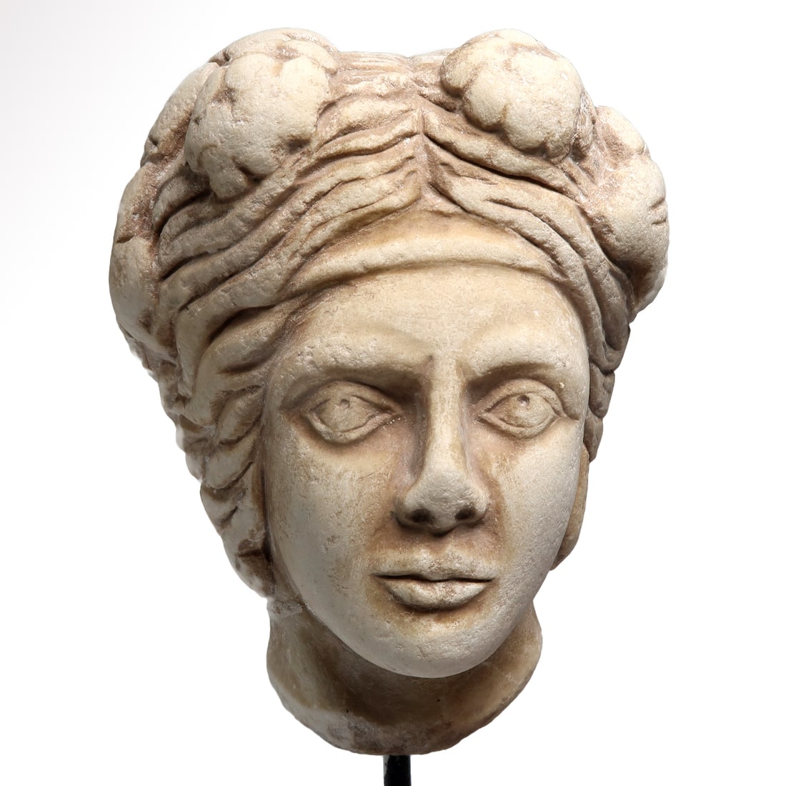 Roman Marble Head of Dionysus (Bacchus), c. 2nd-3rd Century A.D. (1 of 5)