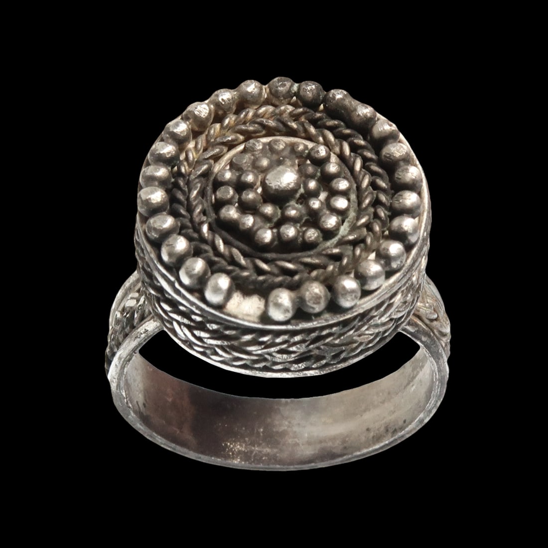 Roman Silver Ring, c. 3rd Century A.D. (1 of 7)
