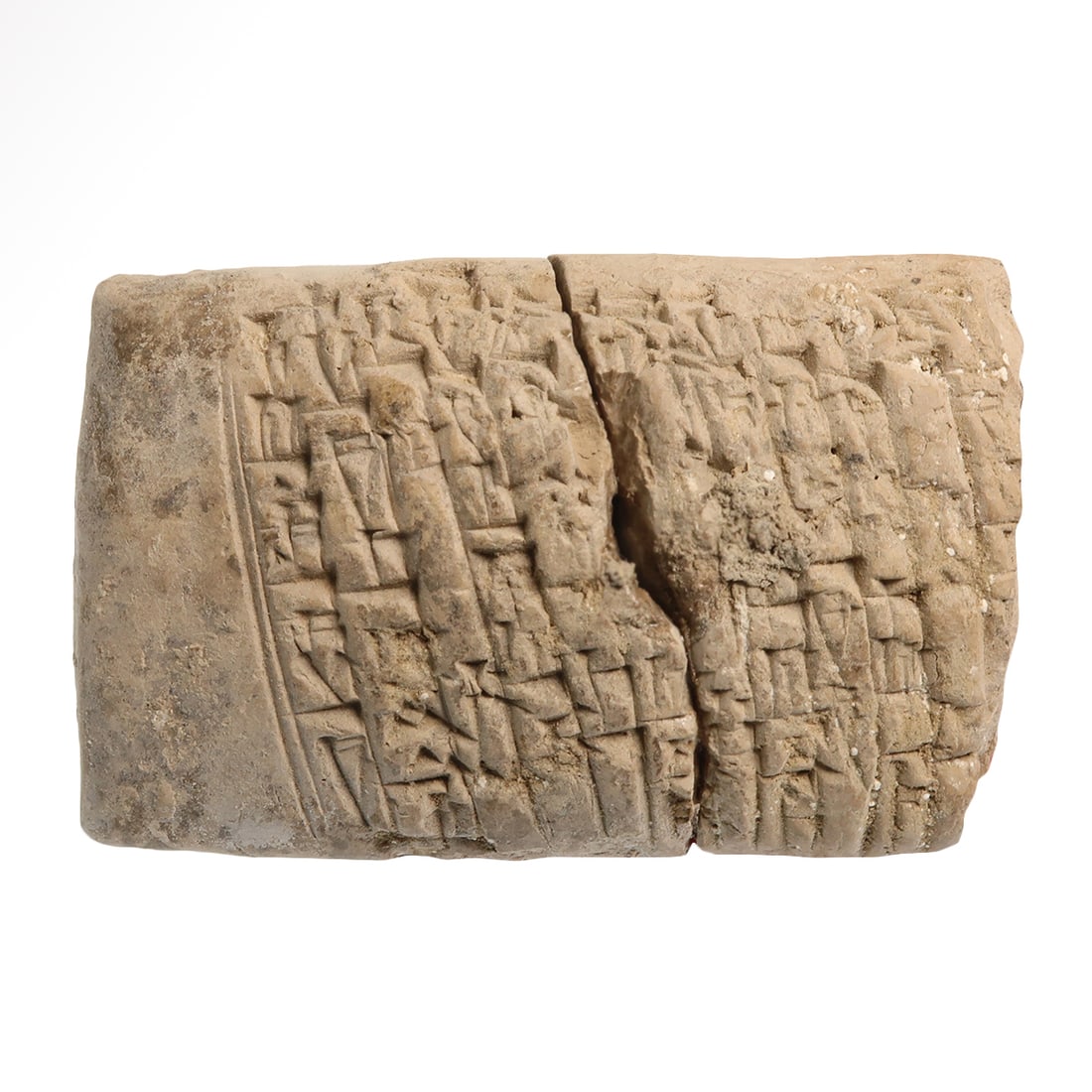Old Babylonian Cuneiform Clay Tablet, Mesopotamia, c. 1900 - 1600 B.C. (1 of 7)