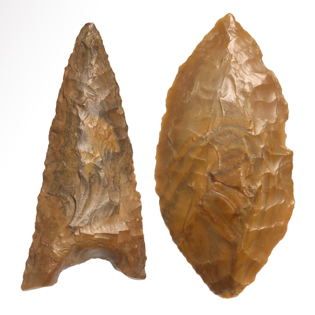 Egyptian Pair of Flint Tools, Pre-Dynastic Period, c. 5th-4th Millennium B.C. (1 of 7)