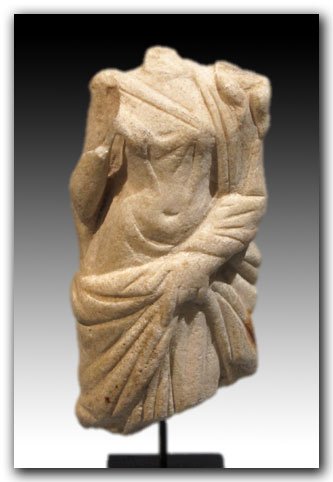 Roman Marble Draped Figure of Venus, 1st-2nd Century AD (1 of 6)