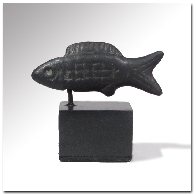 Egyptian Amulet of a Fish, c. 600 B.C. (1 of 7)