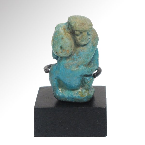 Egyptian Faience Phallic Figure, Ptolemaic Period, c. (1 of 7)