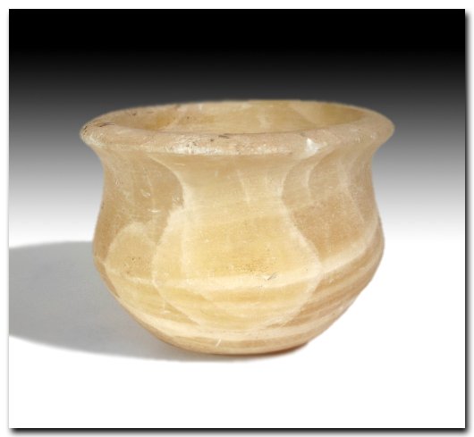 Egyptian Alabaster Bowl, c. 2000 B.C. (1 of 7)