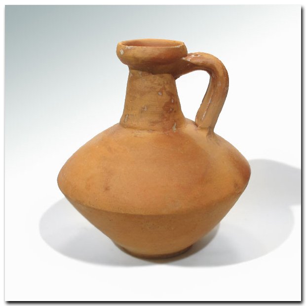 Roman Red Ware Biconical Jug, North Africa, c. 2nd - (1 of 6)