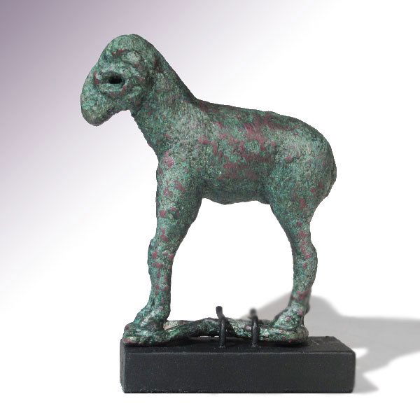 South Arabian, Sabaean Bronze Figure of a Kid (Goat) (1 of 5)
