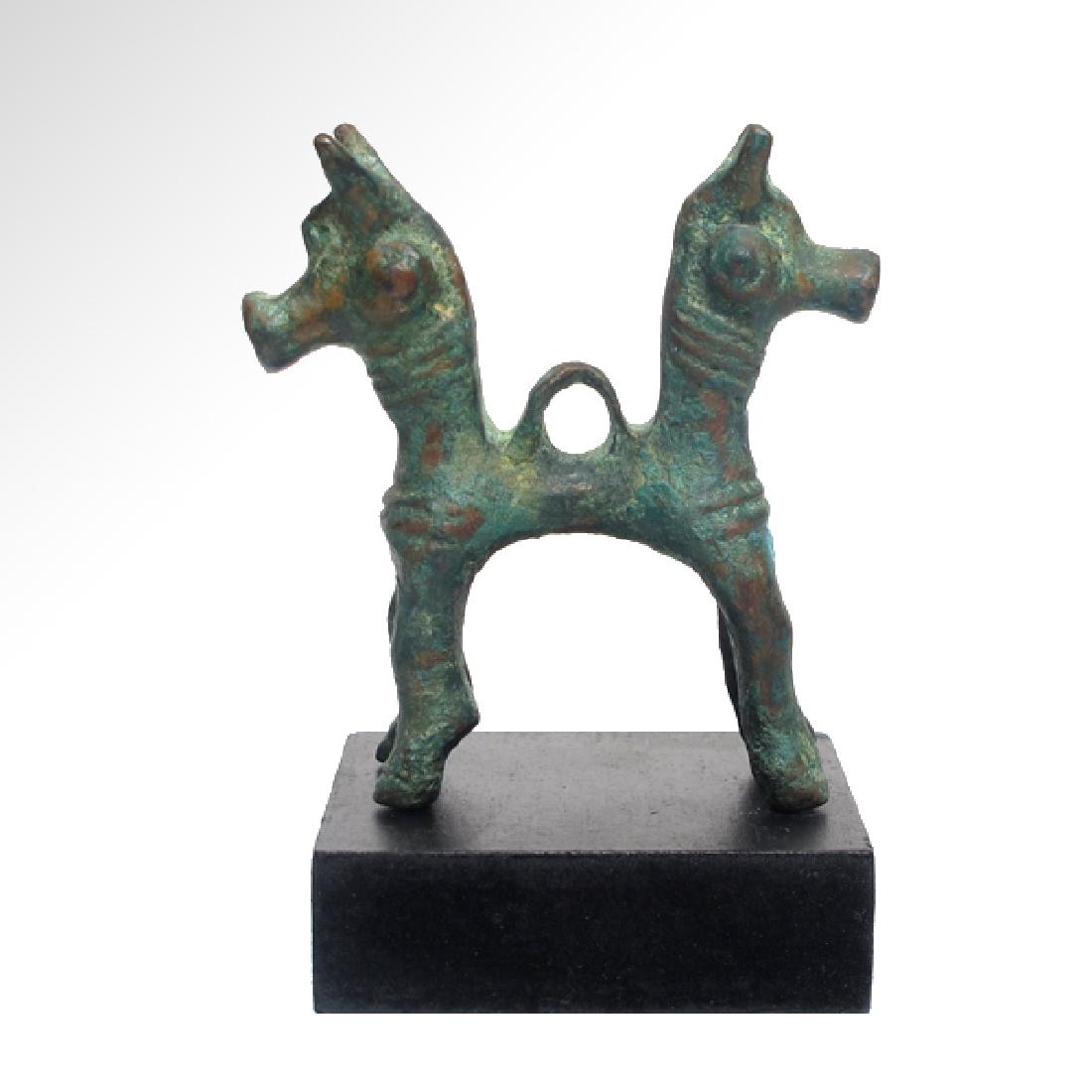 Luristan Bronze Harness Trapping with Double Animal, c. (1 of 7)
