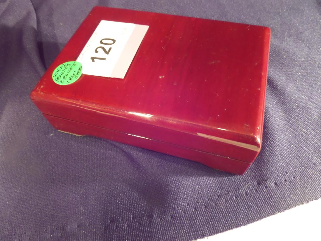 Rolls Of Steel & "S" Mint Wheat Pennies: 1) Roll steel, 2) rolls mixed dates "S" mint.