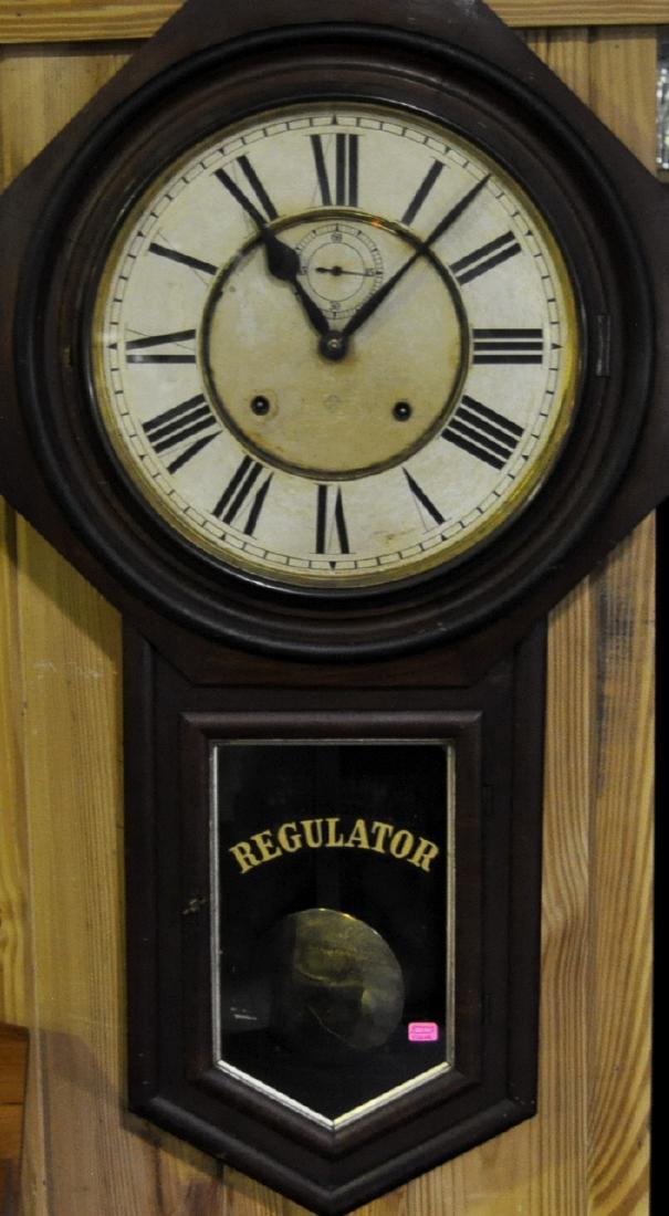 Antique Ansonia Long Drop Regulator (1 of 2)