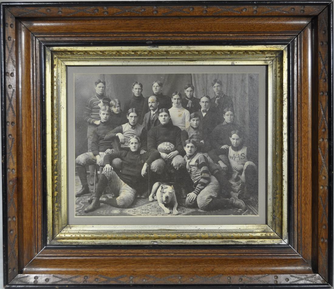 Framed 1900 Original Sporting Photograph (1 of 4)