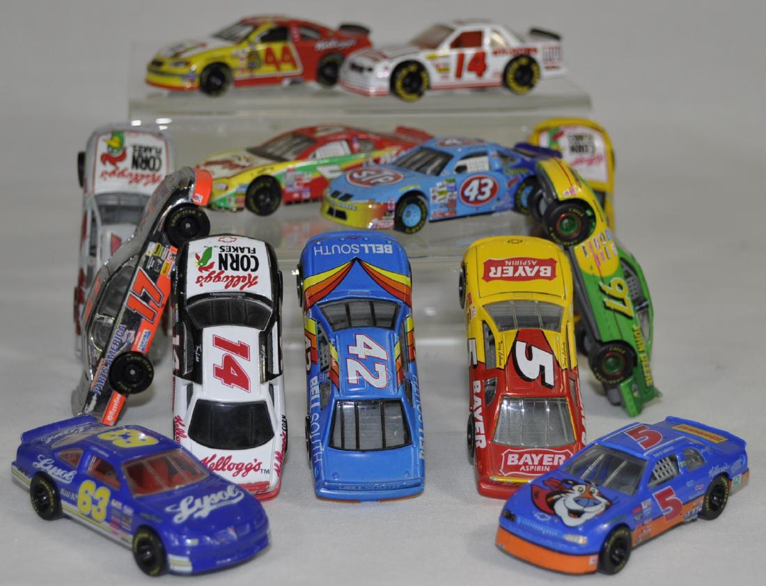 13) Miniature Nascar Die Cast Models (1 of 1)