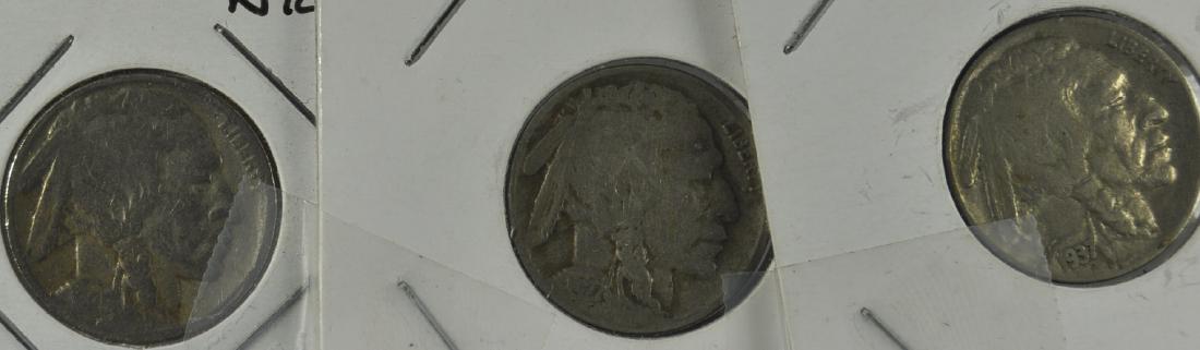 1925 / 27 / 37 (3) Buffalo Nickels (1 of 2)