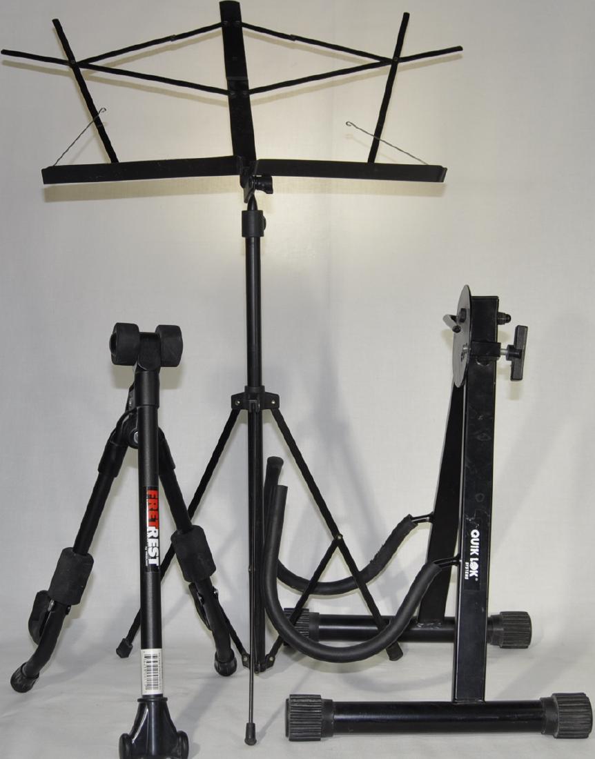 2) Guitar Stands and 1) Music Stand (1 of 2)