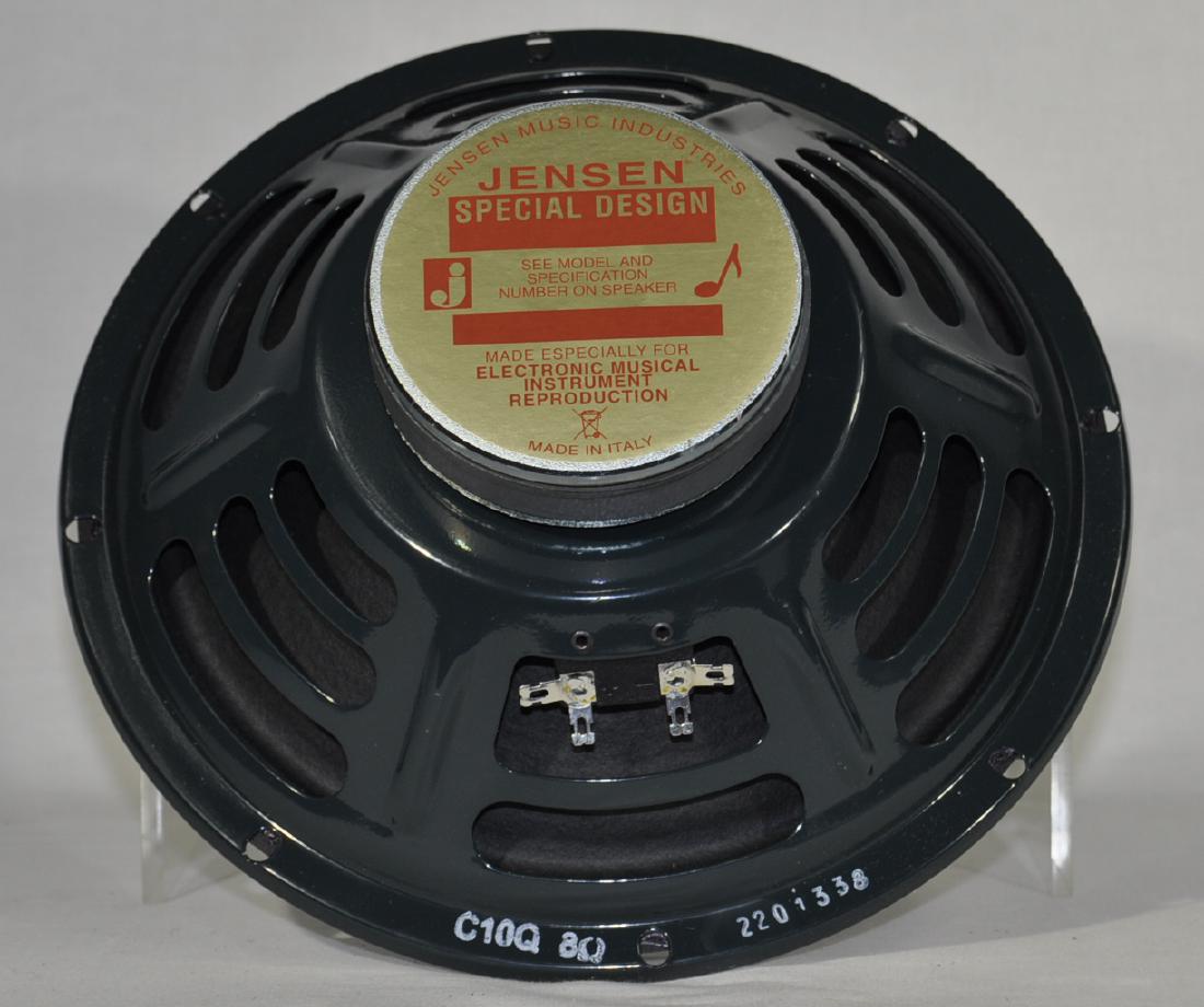 2) Jensen Special Design 10" Amp Speakers: New in opened box, 8 OHM.