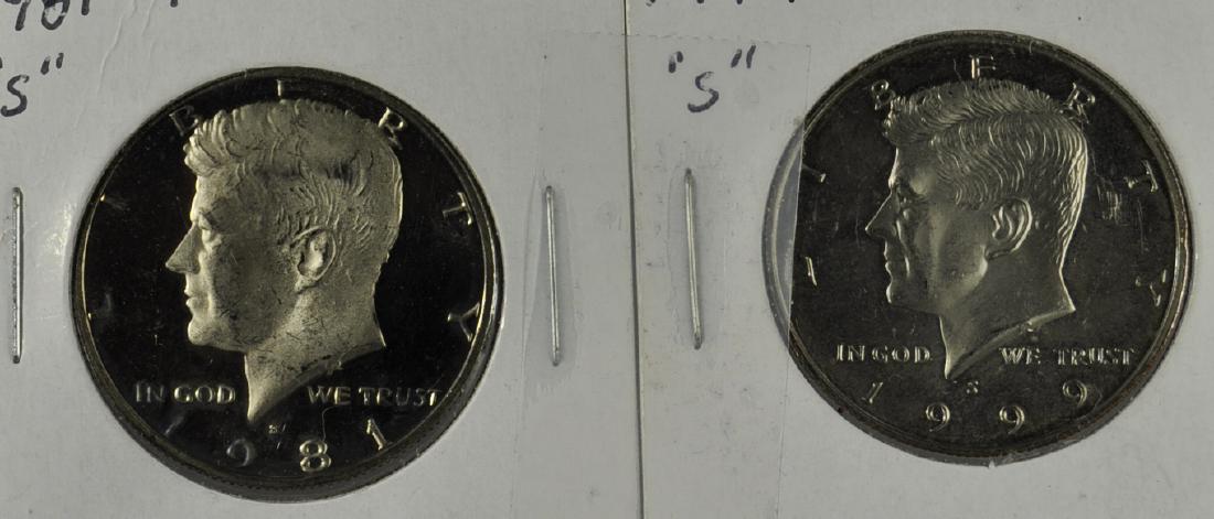 2 Kennedy Proof Halves (1 of 2)