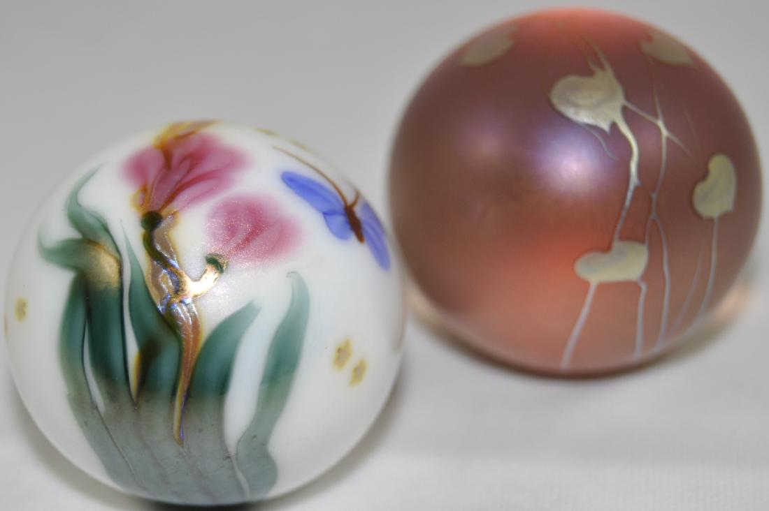 2) Daniel Salazar Signed Paperweights (1 of 2)